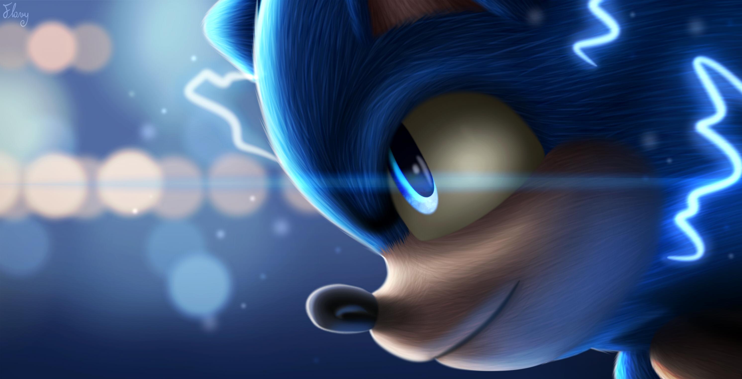 Movie Sonic The Hedgehog HD Wallpaper By Thetigressflavy