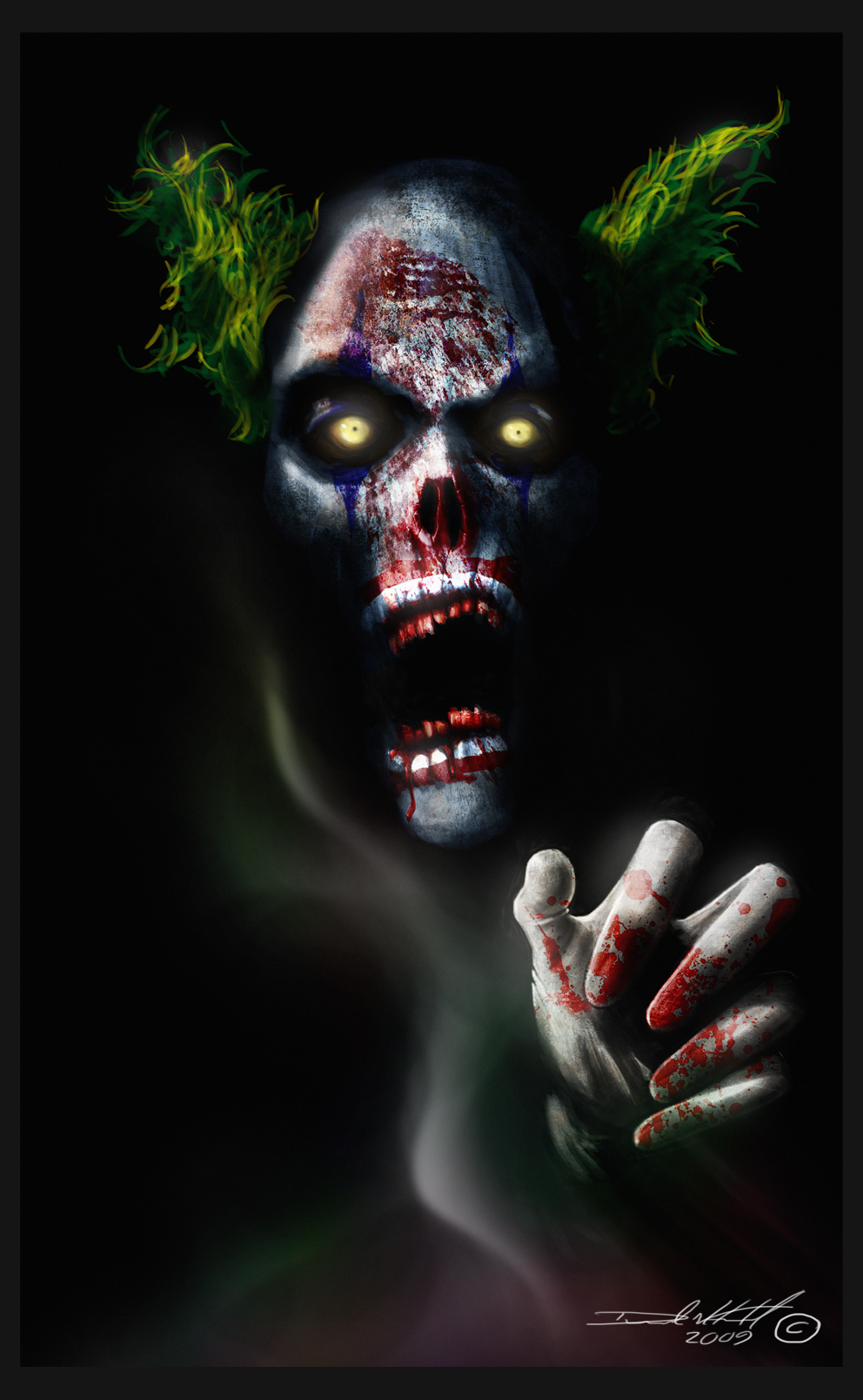 Real Demon Ghost Clown By Ghostdesign