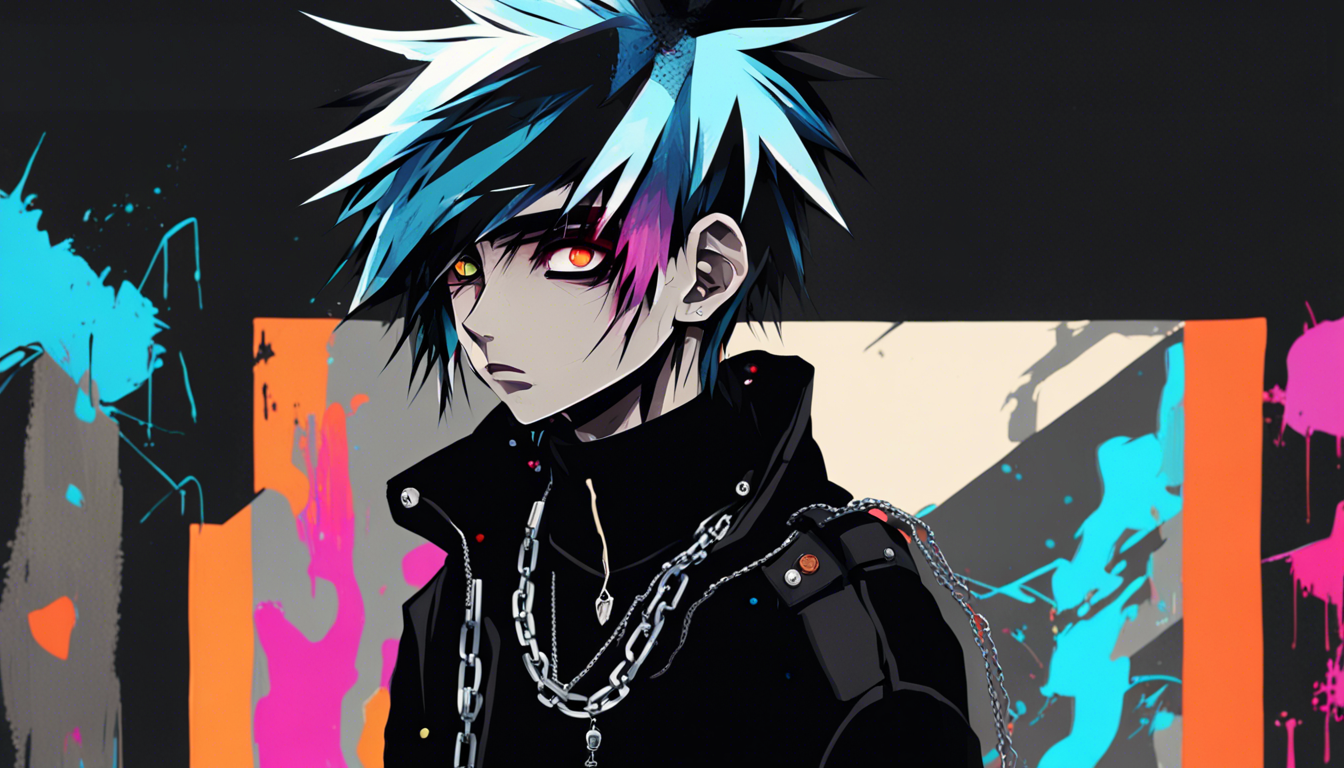 Emo Anime Boy Wallpaper