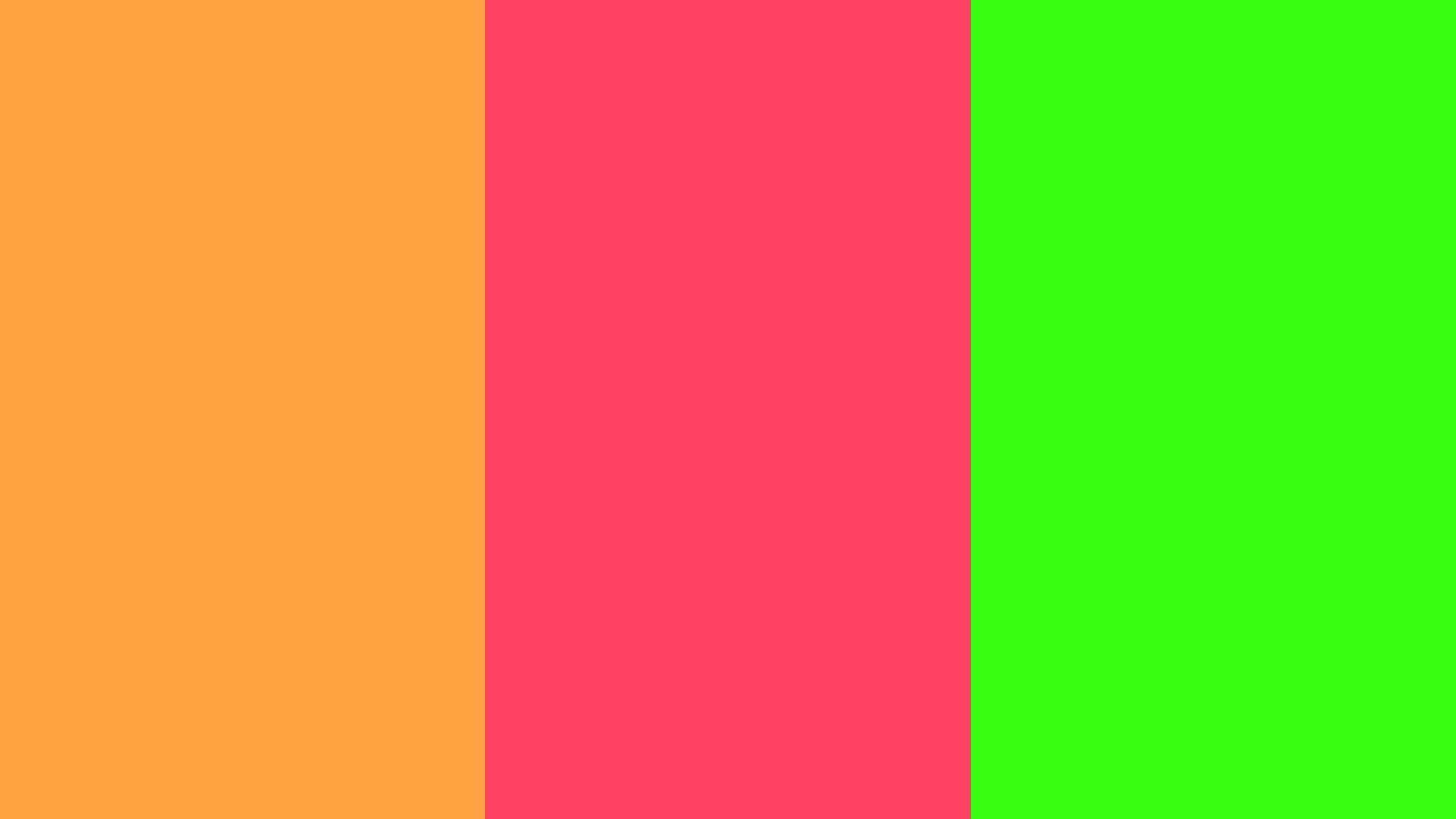 Solid Neon Blue Background Neon carrot neon fuchsia and neon green
