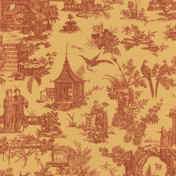 Gallery For Oriental Toile