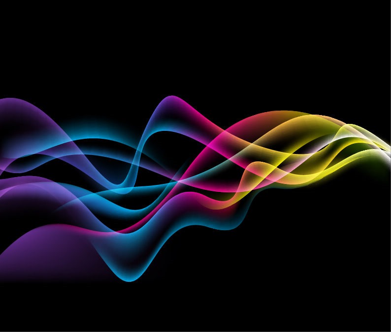 Black Graphics Background On Vector