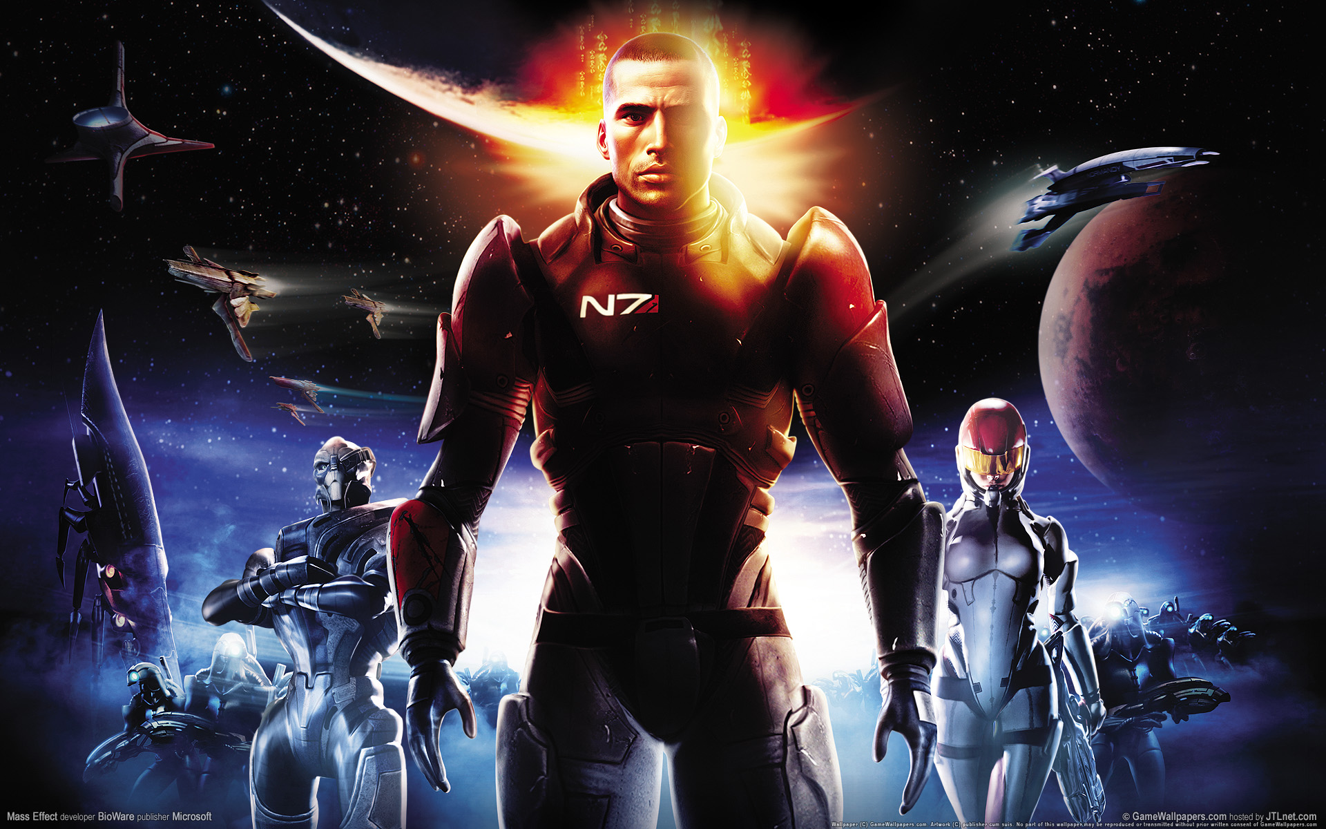  50 Mass Effect 1 Wallpapers WallpaperSafari