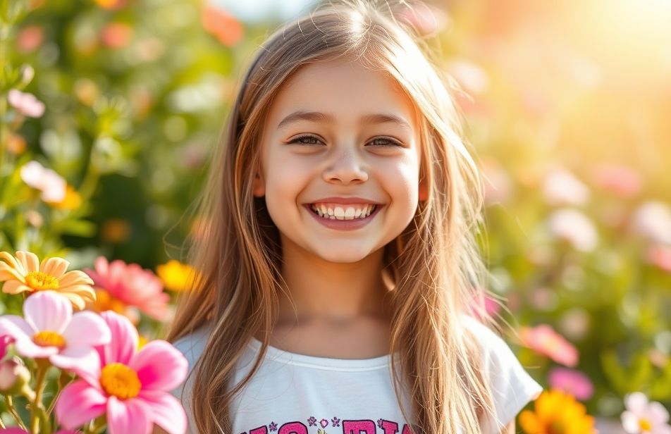 Happy Girl Wallpaper
