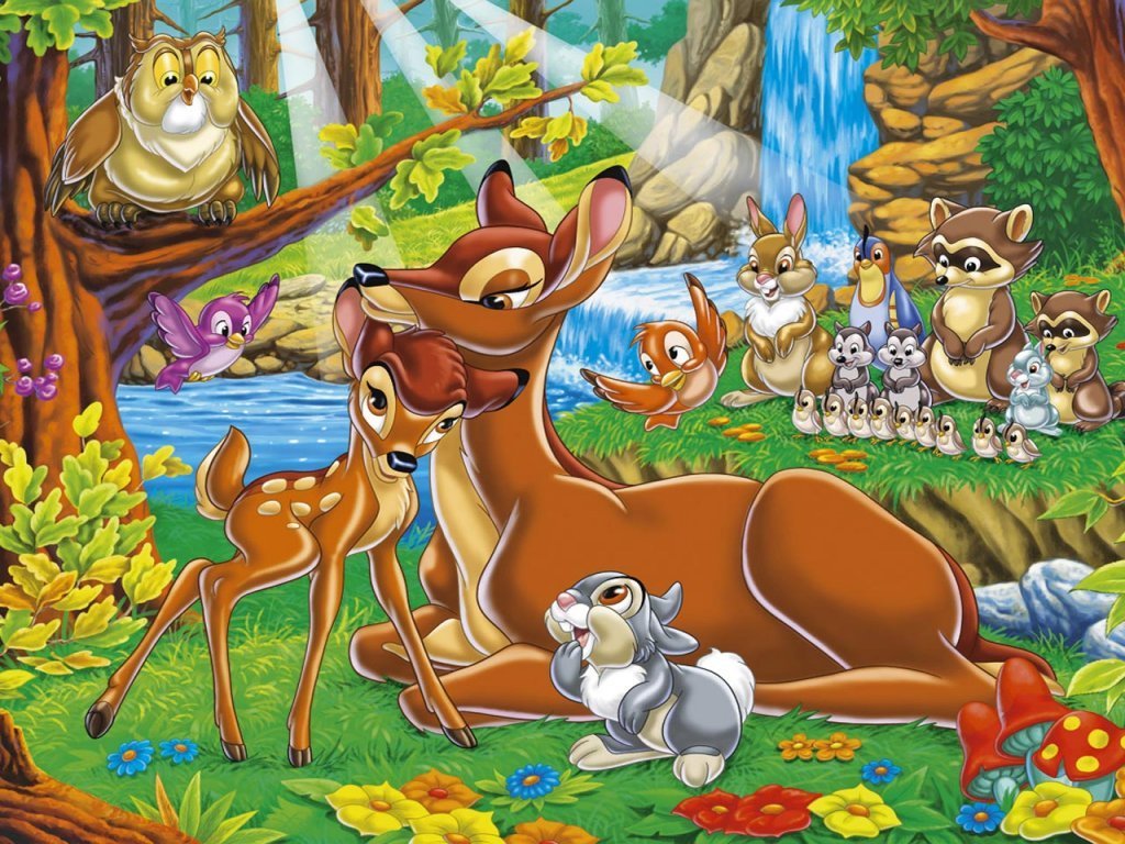 Bambi Wallpaper Classic Disney