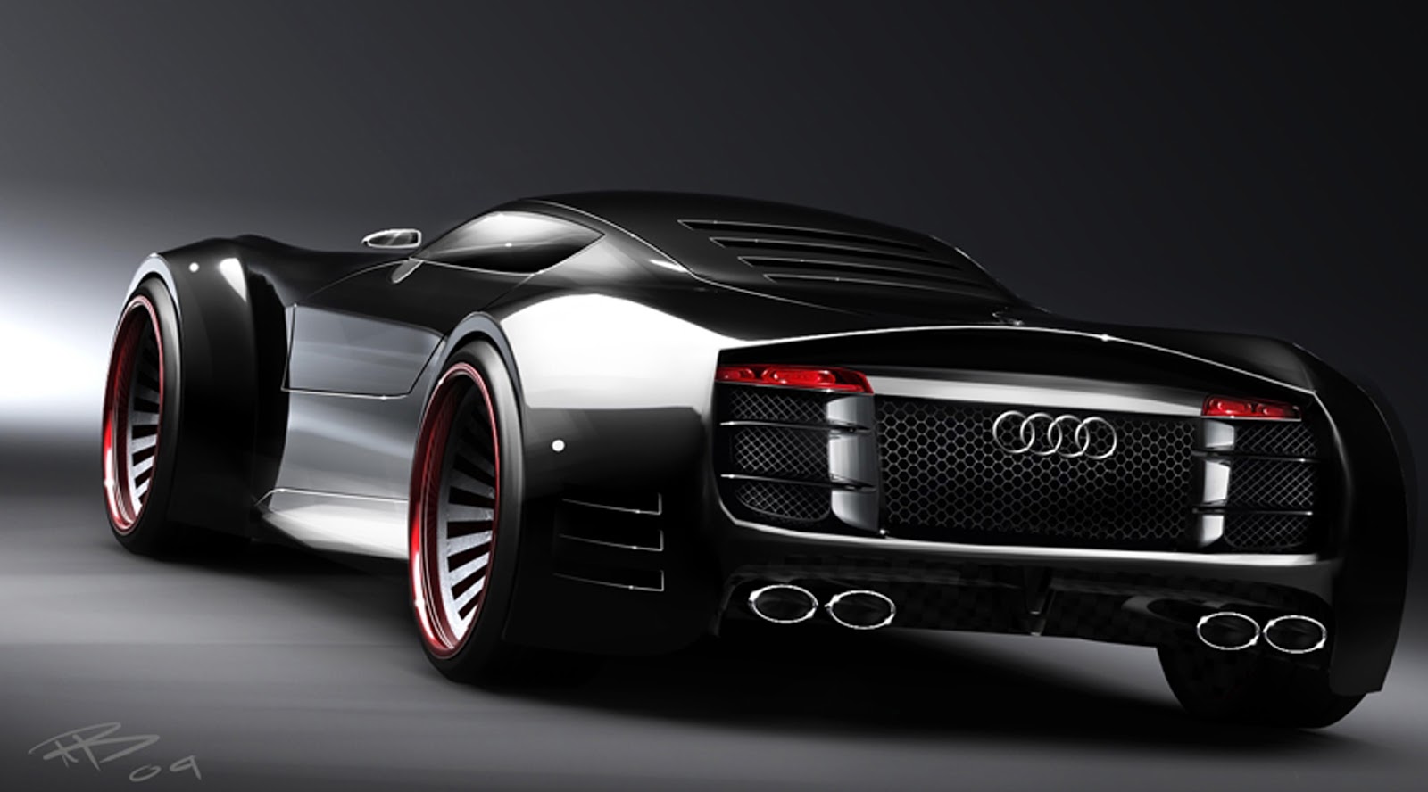 Dsng S Sci Fi Megaverse The Futuristic Audi R10 Super