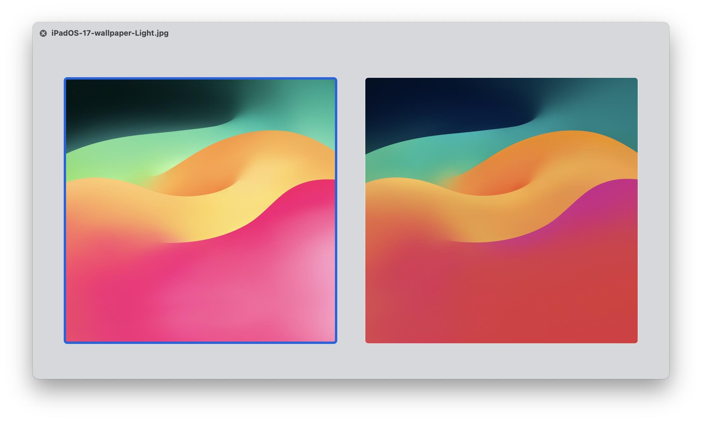Download the iPadOS 17 Default Wallpapers Now OSXDaily