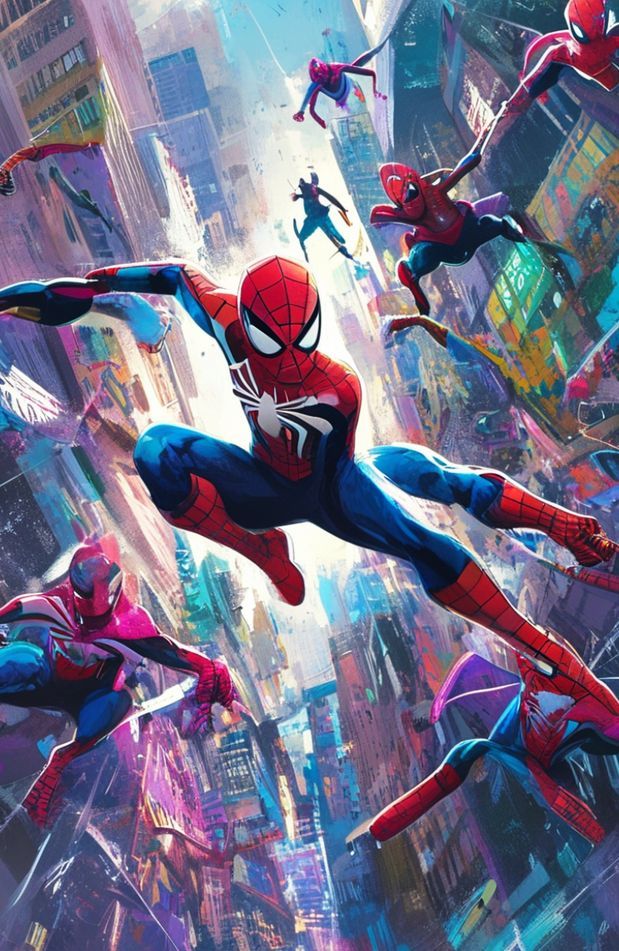 Spider Man Into The Verse Wallpaper