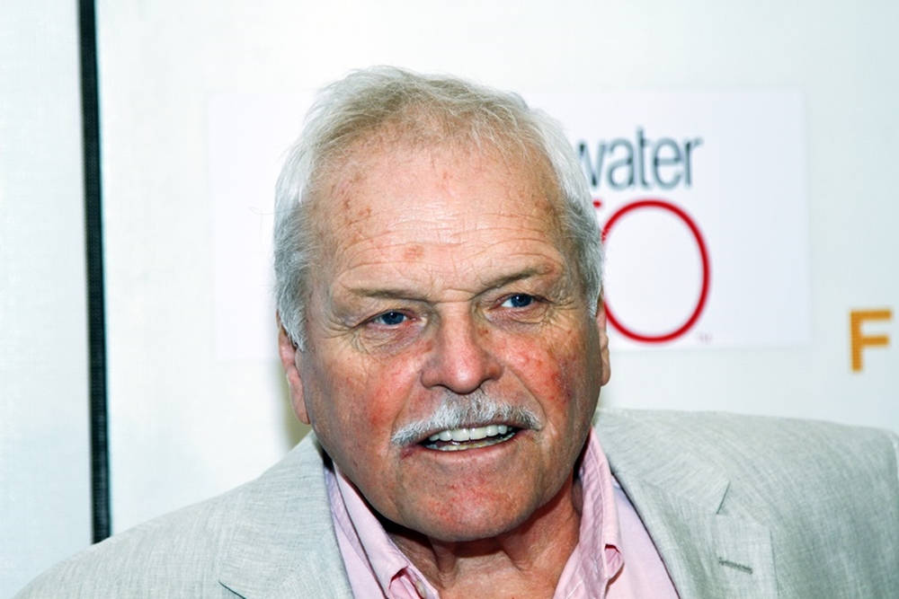Brian Dennehy With Gray Mustache Wallpaper
