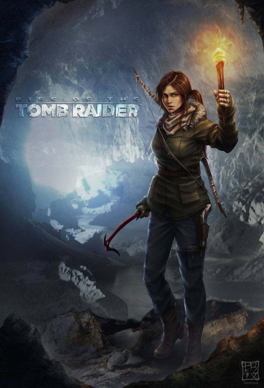 Rise Of The Tomb Raider V01 By Trixdraws