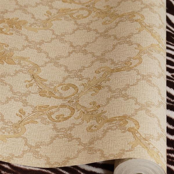 Free download Mansion Classic Euro style textured wallpaper light brown ...