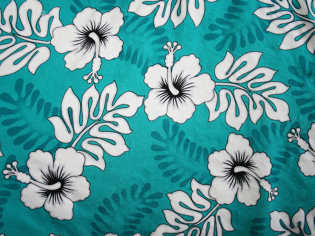 On A Dress I Really Like The Hibiscus Flowers Are Typical Of Hawaiian