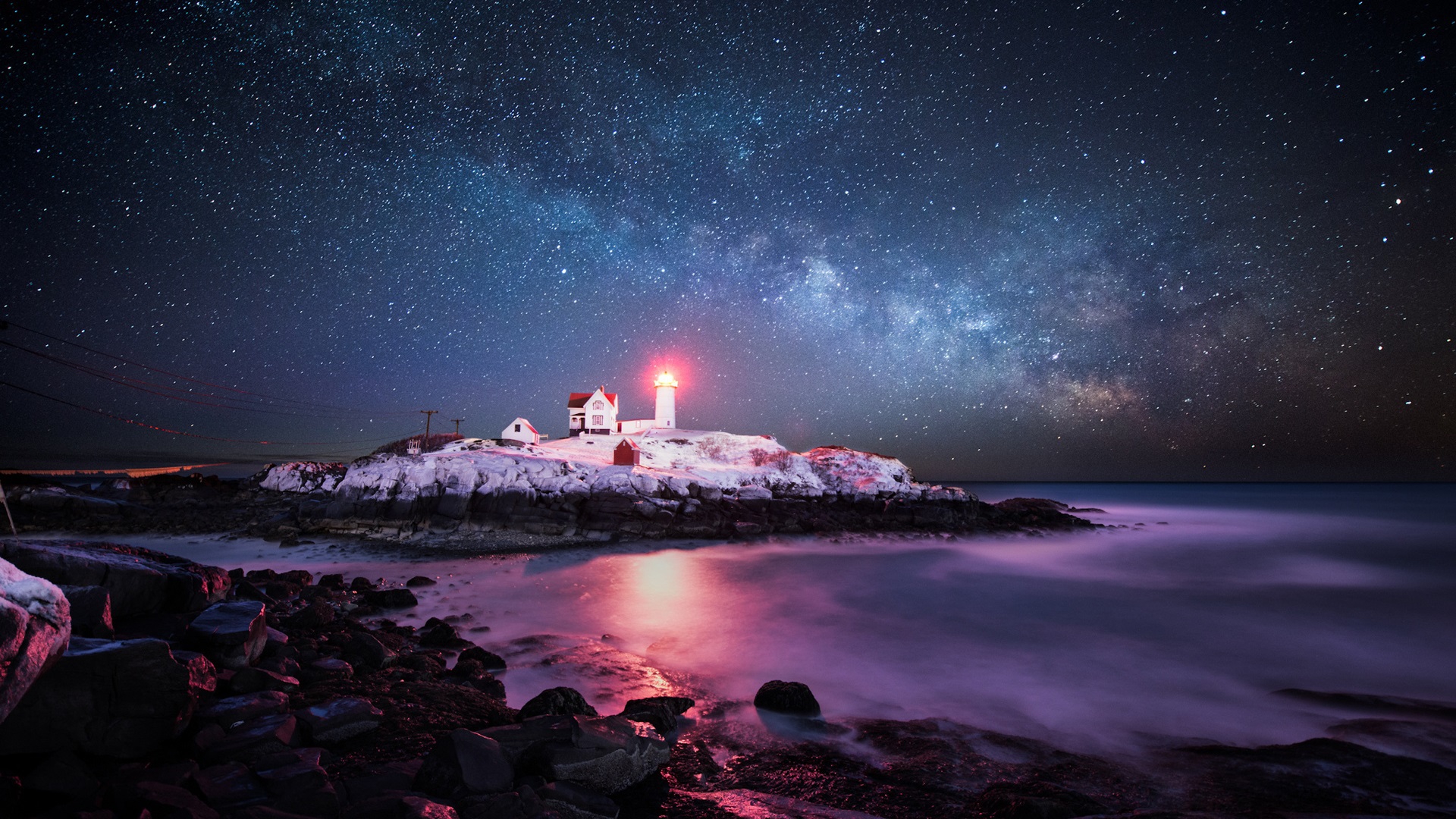 HD Starry Night Wallpaper