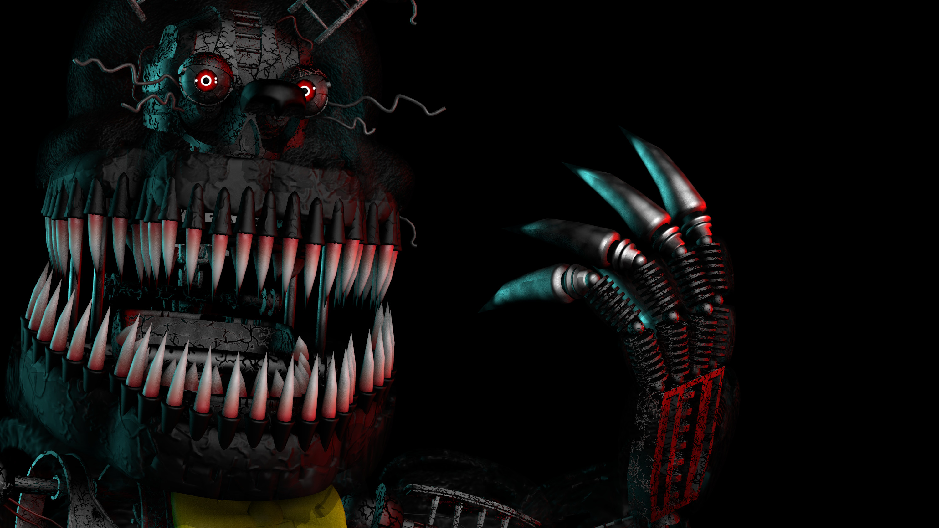 Fnaf Nightmare Wallpaper