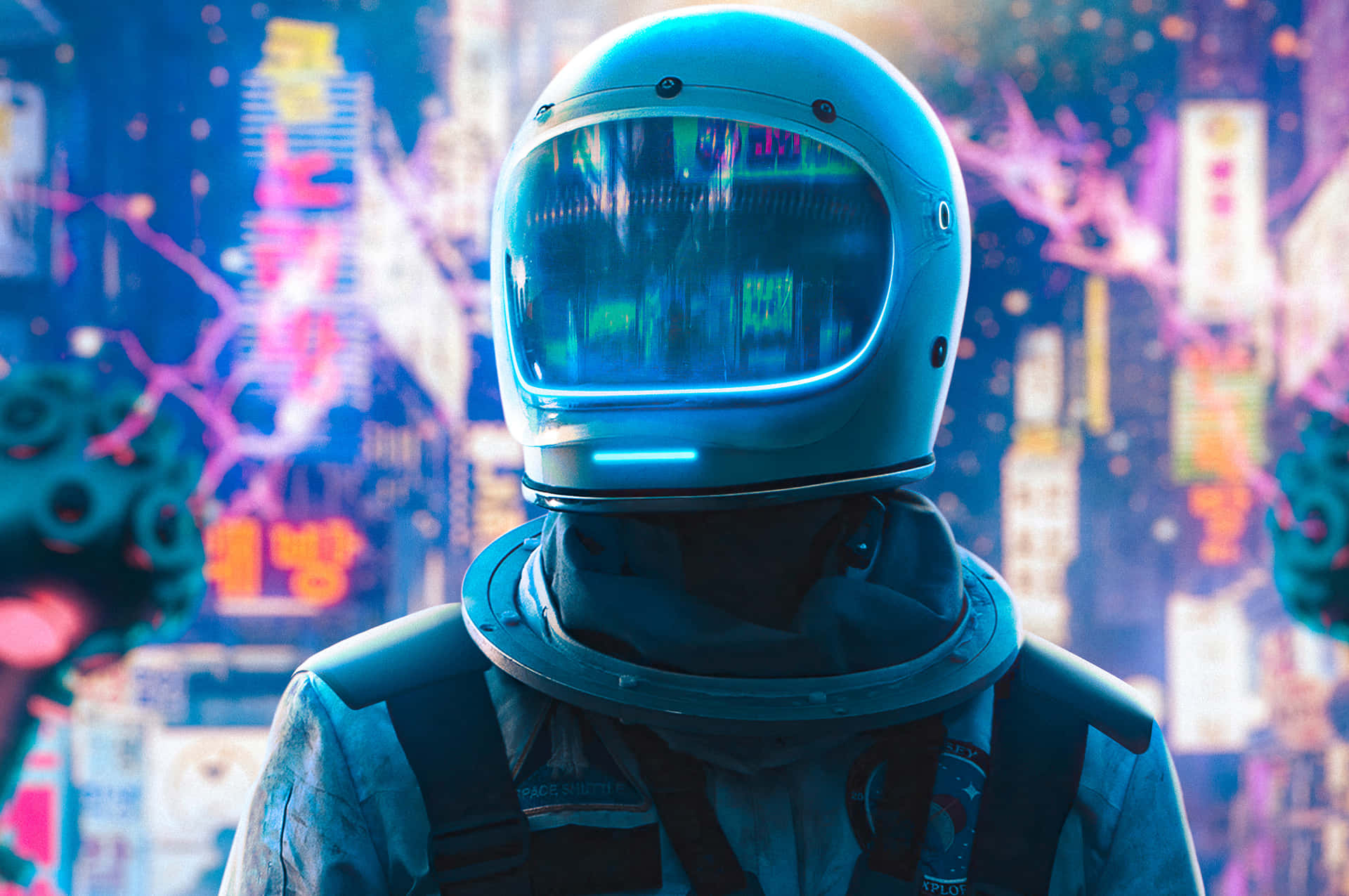 Neon Gaming Wallpaper