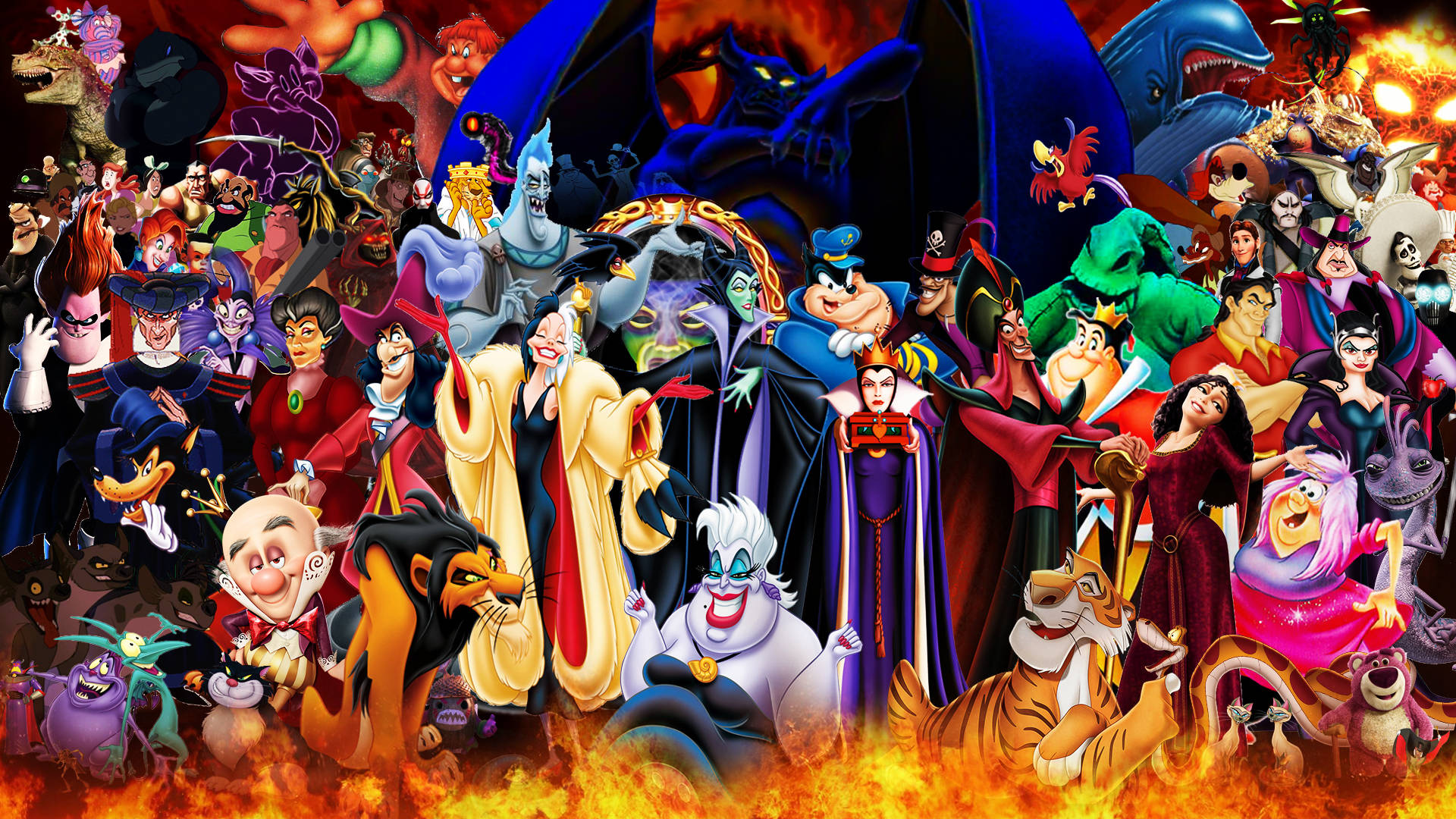 Disney Villains Wallpaper