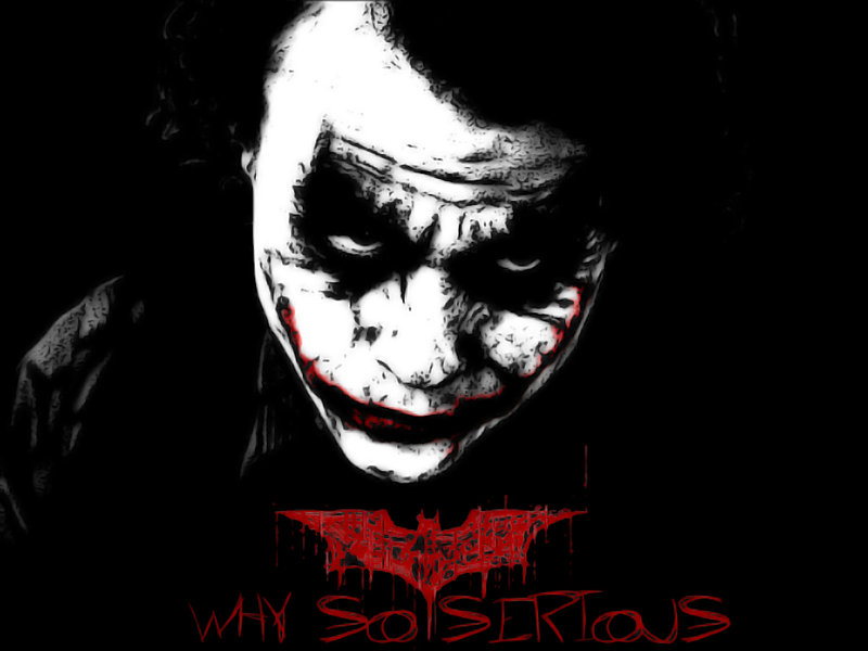 The Joker Why So Serious By Polishtank48