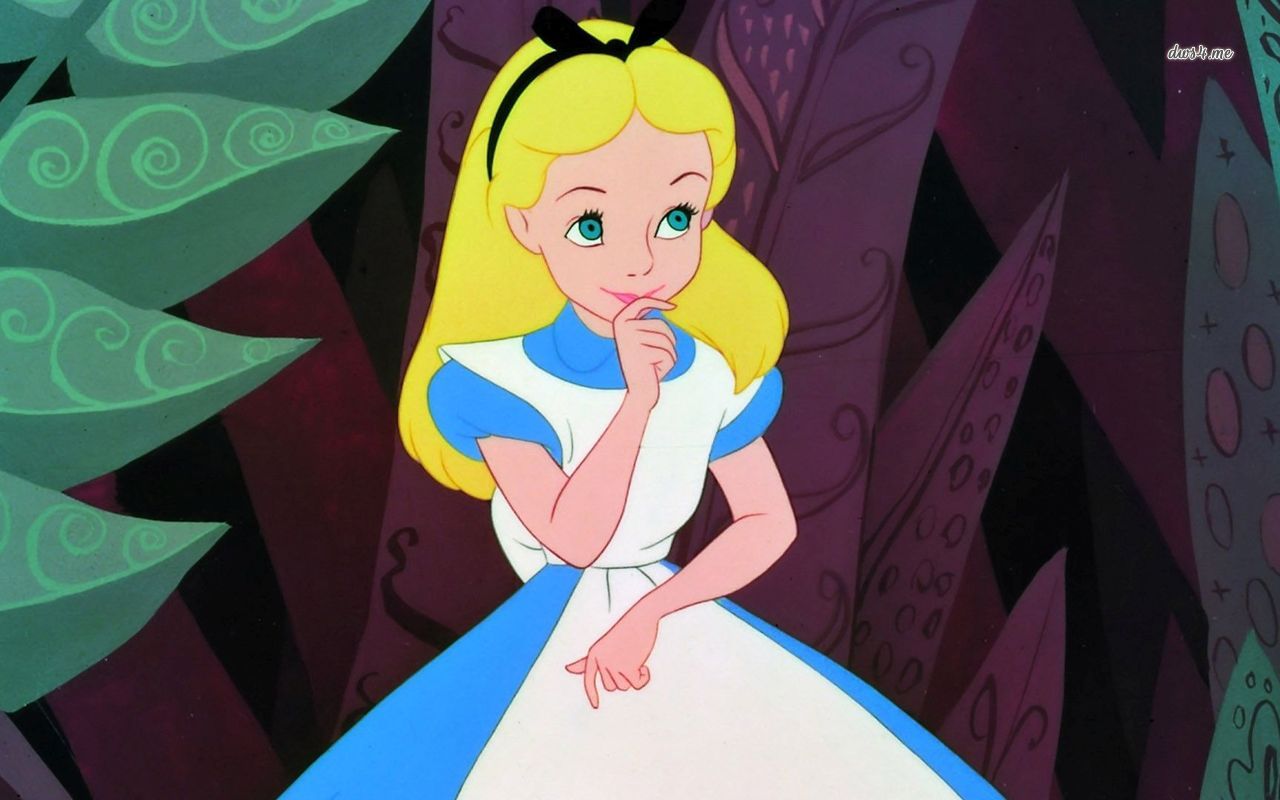 Alice In Wonderland Wallpaper Cartoon