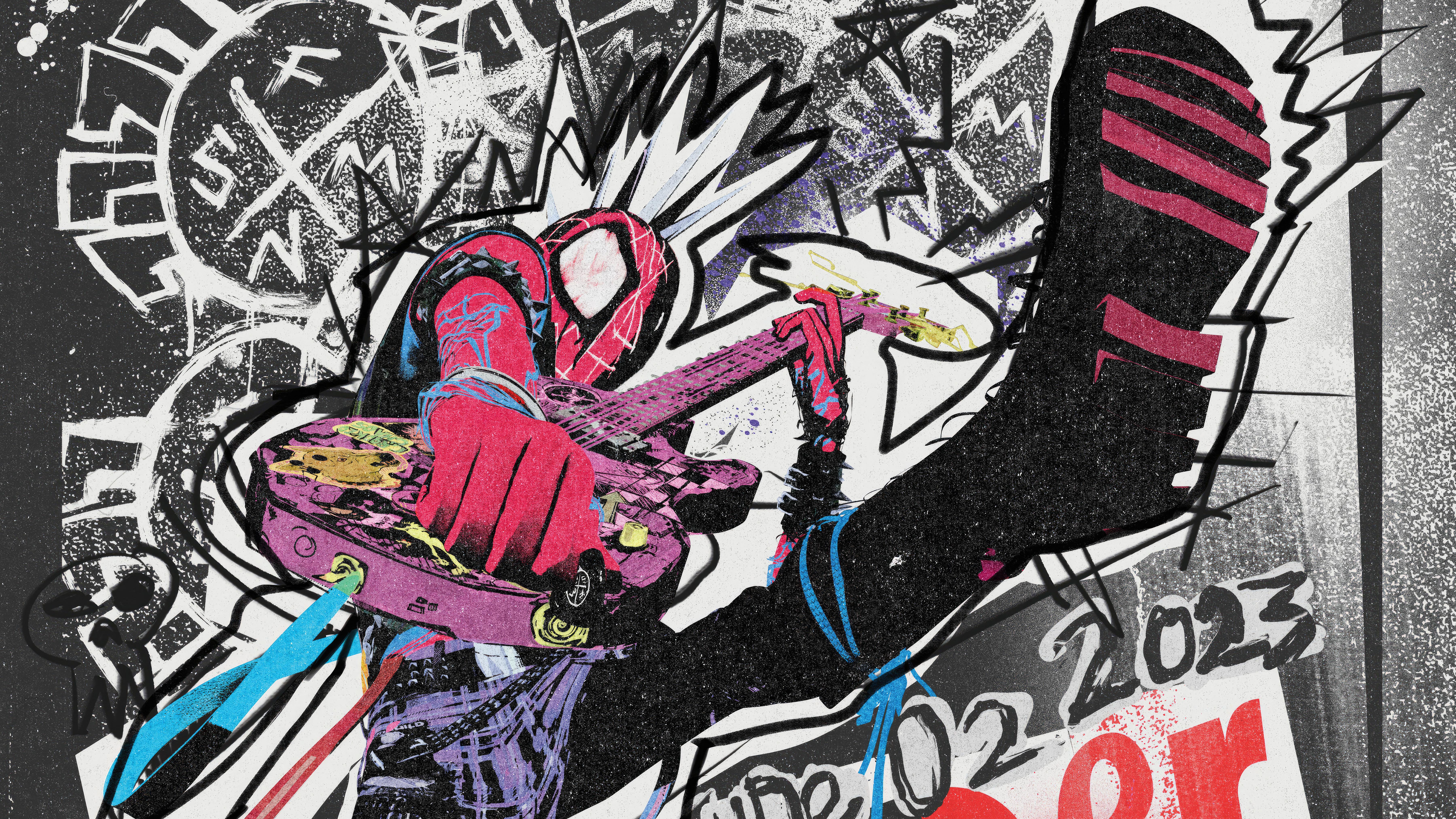 Spider Punk HD Wallpaper And Background