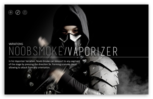 Mortal Kombat X Wallpaper Noob Smoke HD For Standard