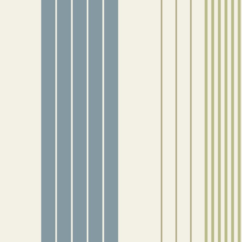 Rocky Stripe Wallpaper in Blue and Cream by BQ customer reviews