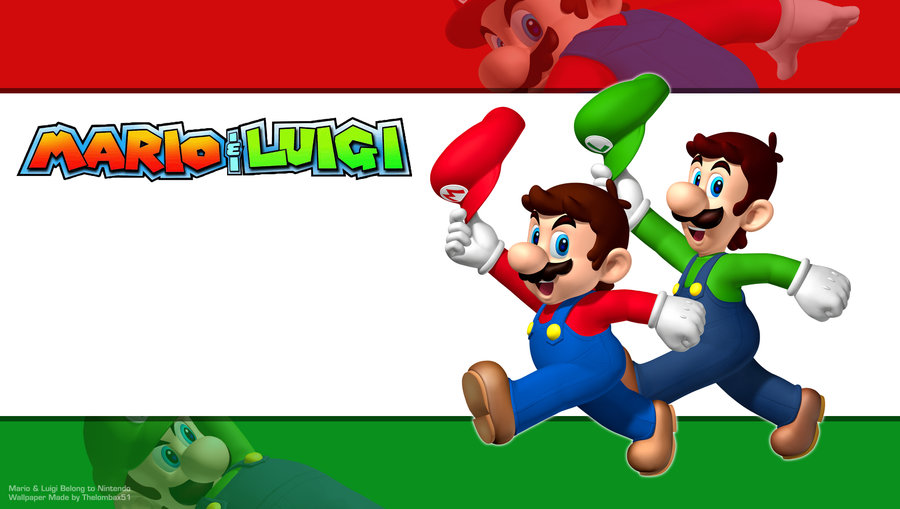 Mario And Luigi Wallpaper By Ratchetmario