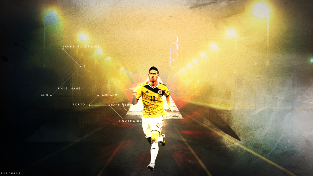 James Rodriguez Colombia Wallpaper By Evargass