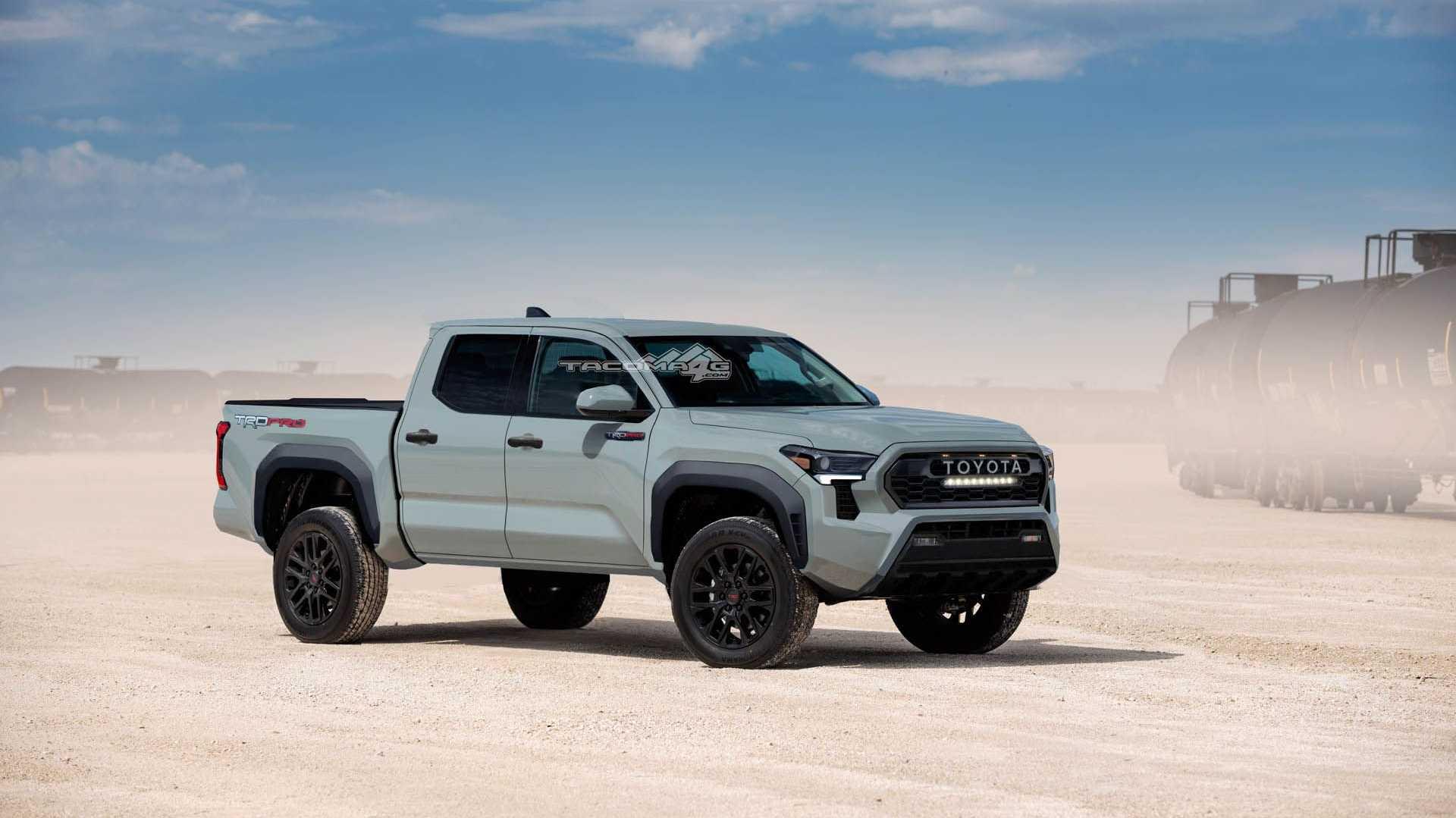 Free download 2024 Toyota TRD Pro Rendered Based On Patent