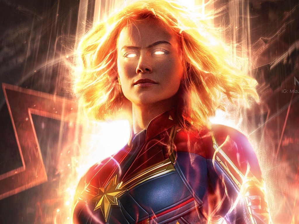Carol Danvers Captain Marvel Wallpaper HD Baltana