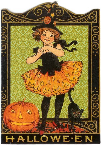 Cartoon Graphics Pics Gifs Photographs Vintage Halloween
