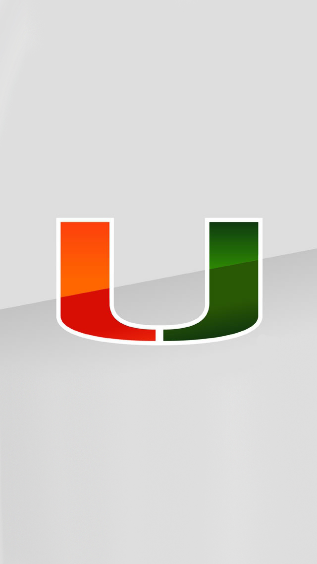 Miami Hurricanes Logo iPhone 5