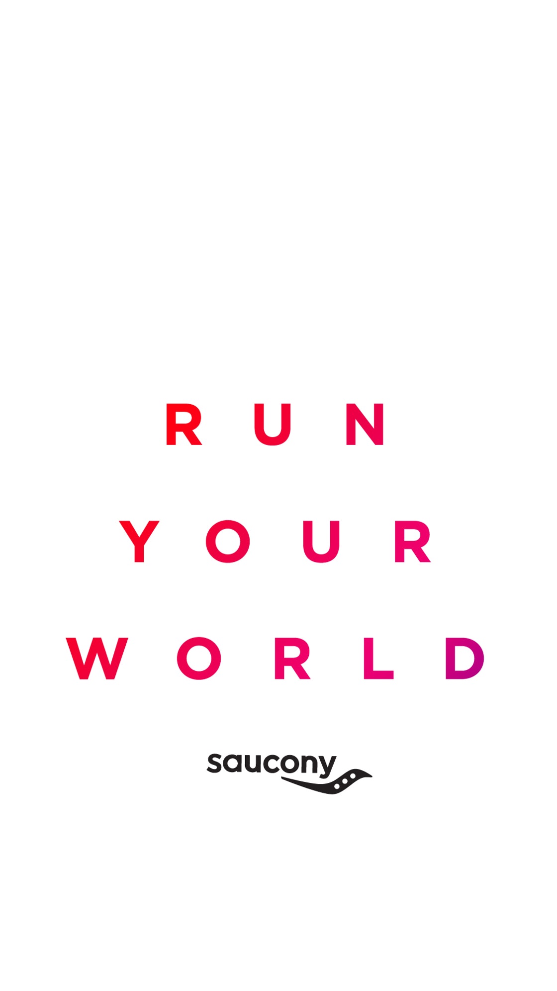 Saucony Run Your World Device Background