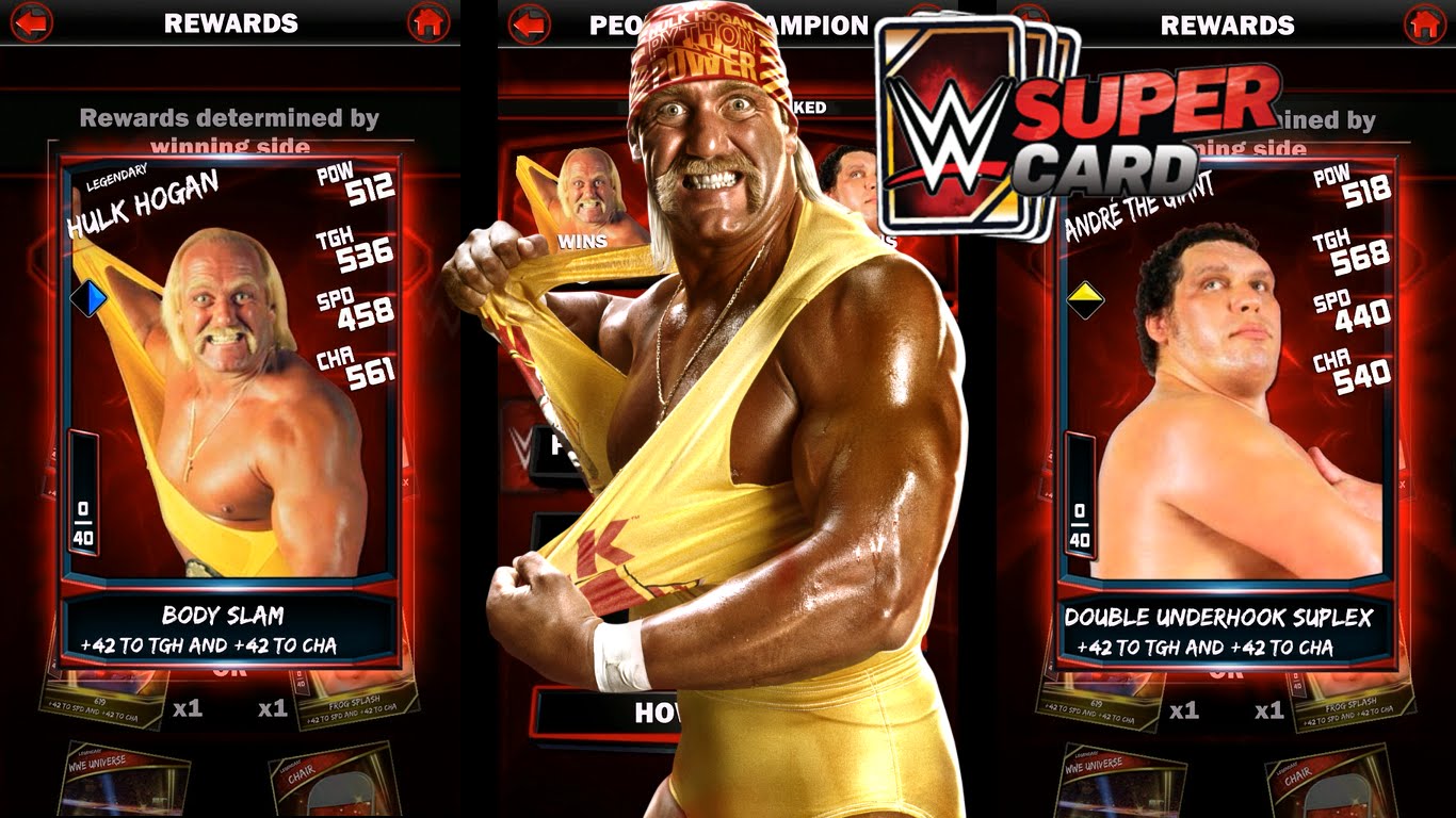 WWE SuperCard Gameplay Ep11 Hulk Hogan vs Andre The