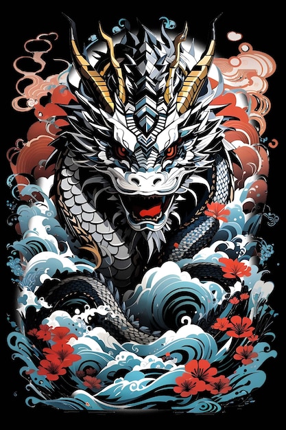 Japanese Dragon Tattoo Wallpaper