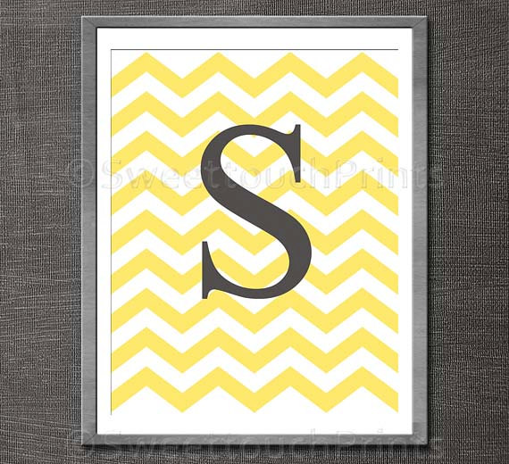 Go Back Gallery For Chevron Background With Initials