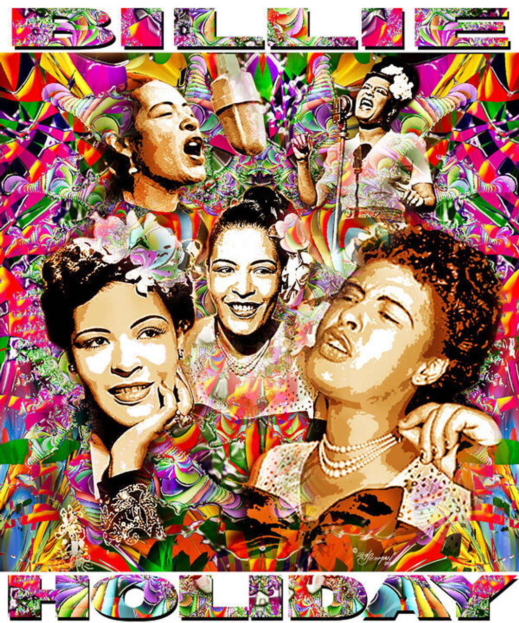 Billie Holiday Posters Wallpaper