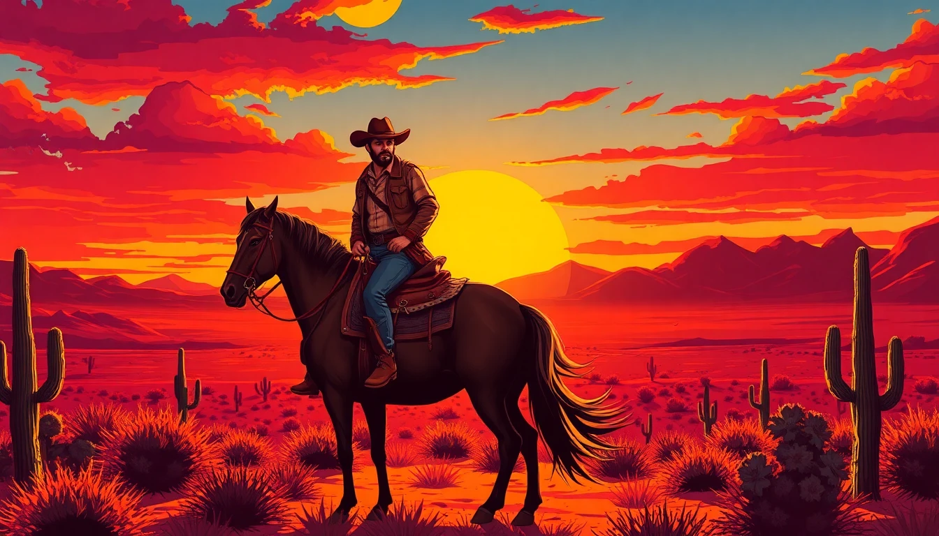 Western Cowboy Wallpaper
