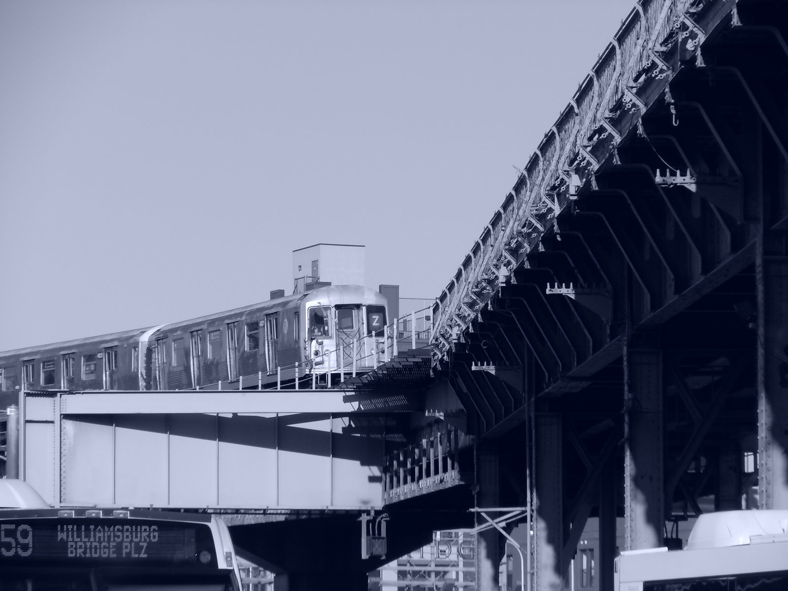 Z Train In Williamsburg Brooklyn By Brooklyn47