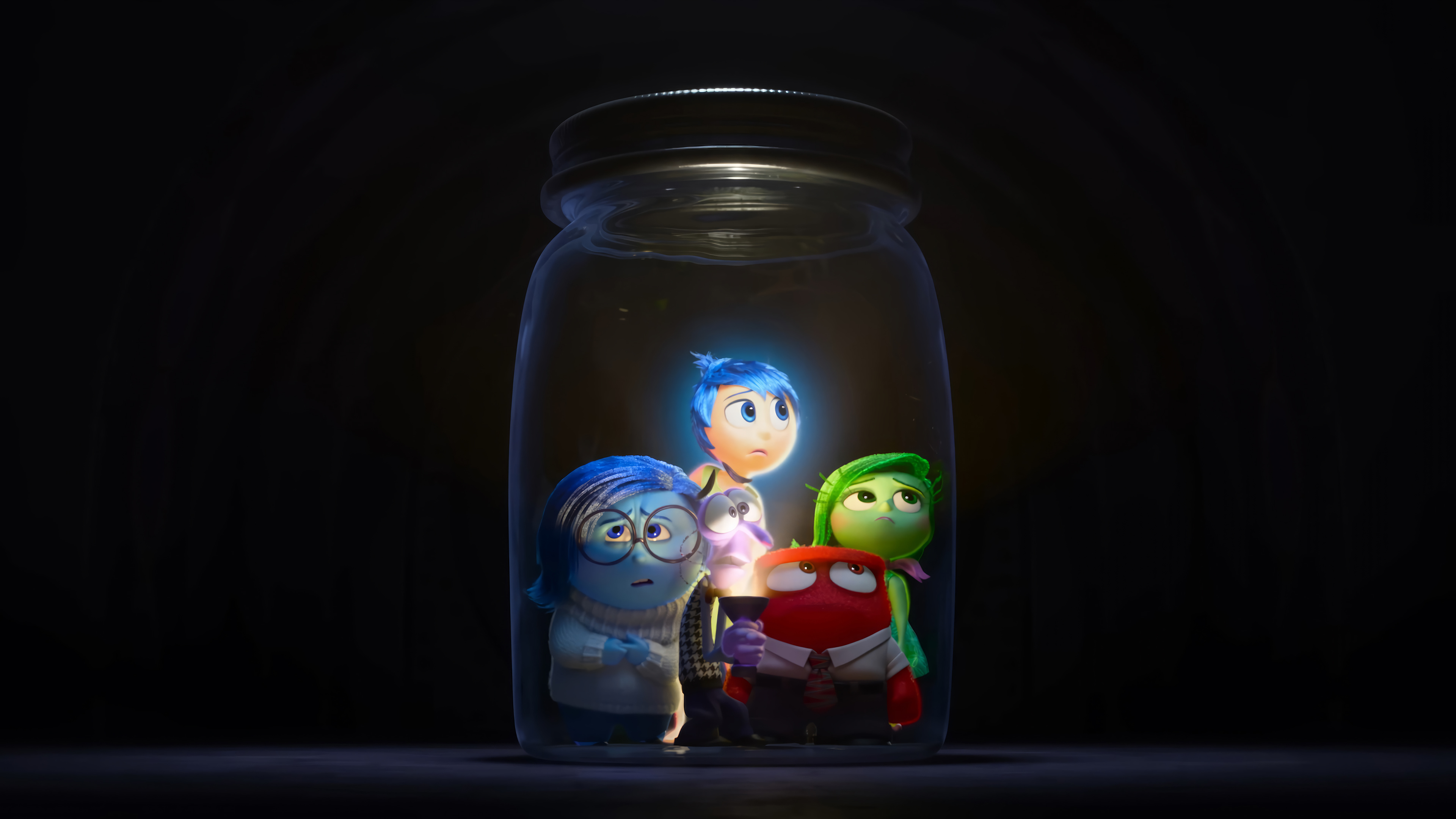 Inside Out Emotions Unleashed 4k Wallpaper