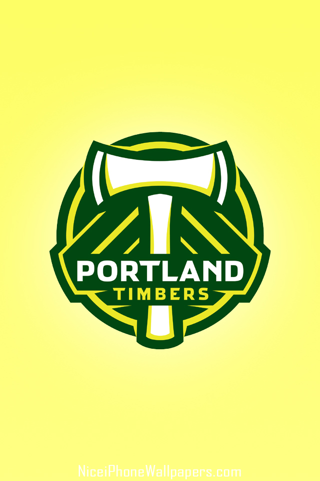 Portland Timbers Logo Yellow Hd Iphone Wallpaper Background And Theme 640x960