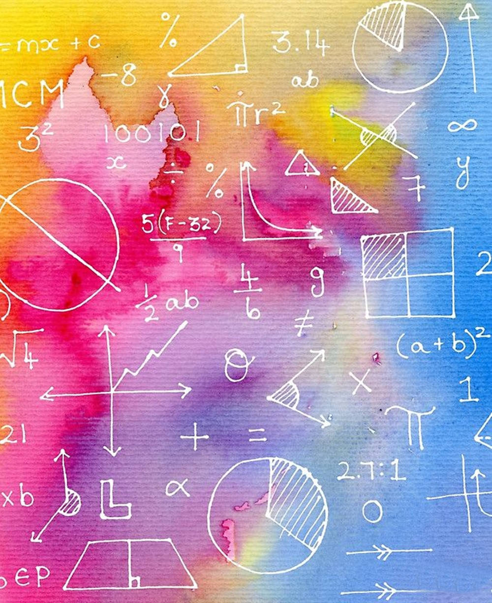 Mathematics Colorful Equations Art Sng95gbmzgjlh4gj Wallpaper