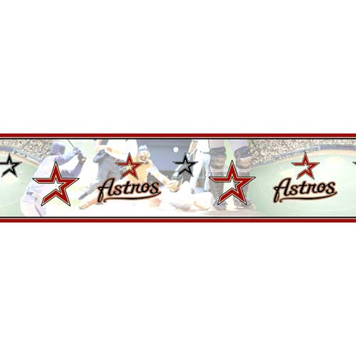 mlb wallpaper border Houston Astros MLB Wall Border   FamilyBedding 500x500