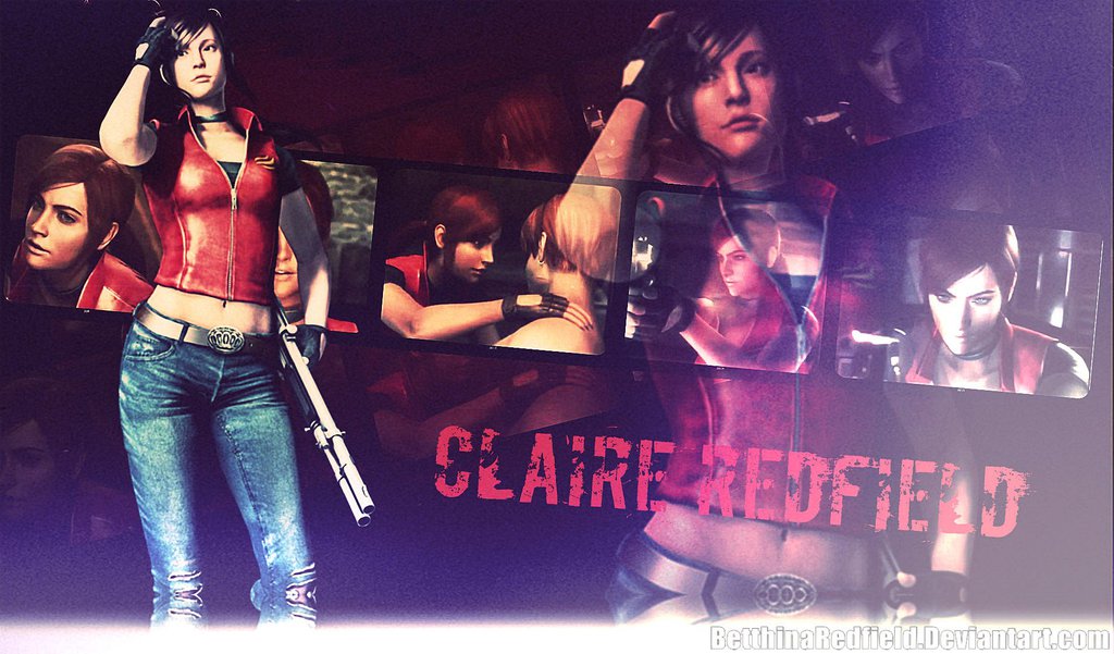 Claire Redfield Resident Evil Dc Tm3d Wallp By Betthinaredfield