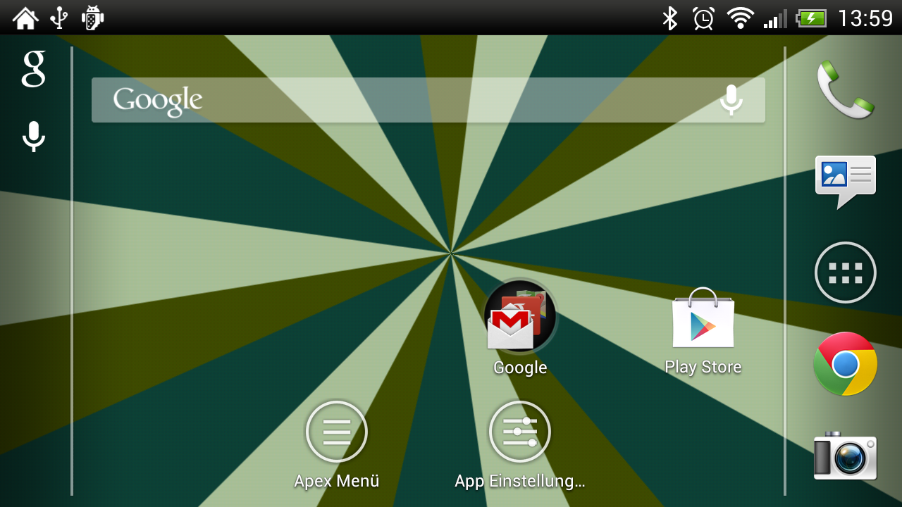 Free download Live Wallpaper Rotating Colors rotatingrays screenshot