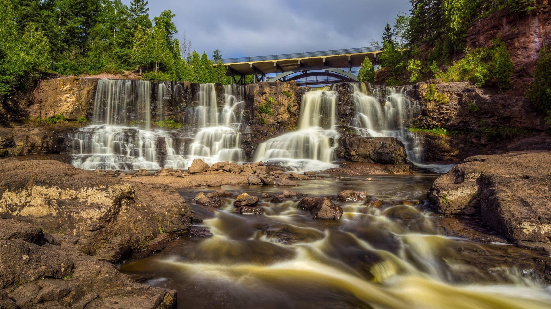 Minnesota Gooseberry Falls Rdfmejolmdkn5gwv Wallpaper