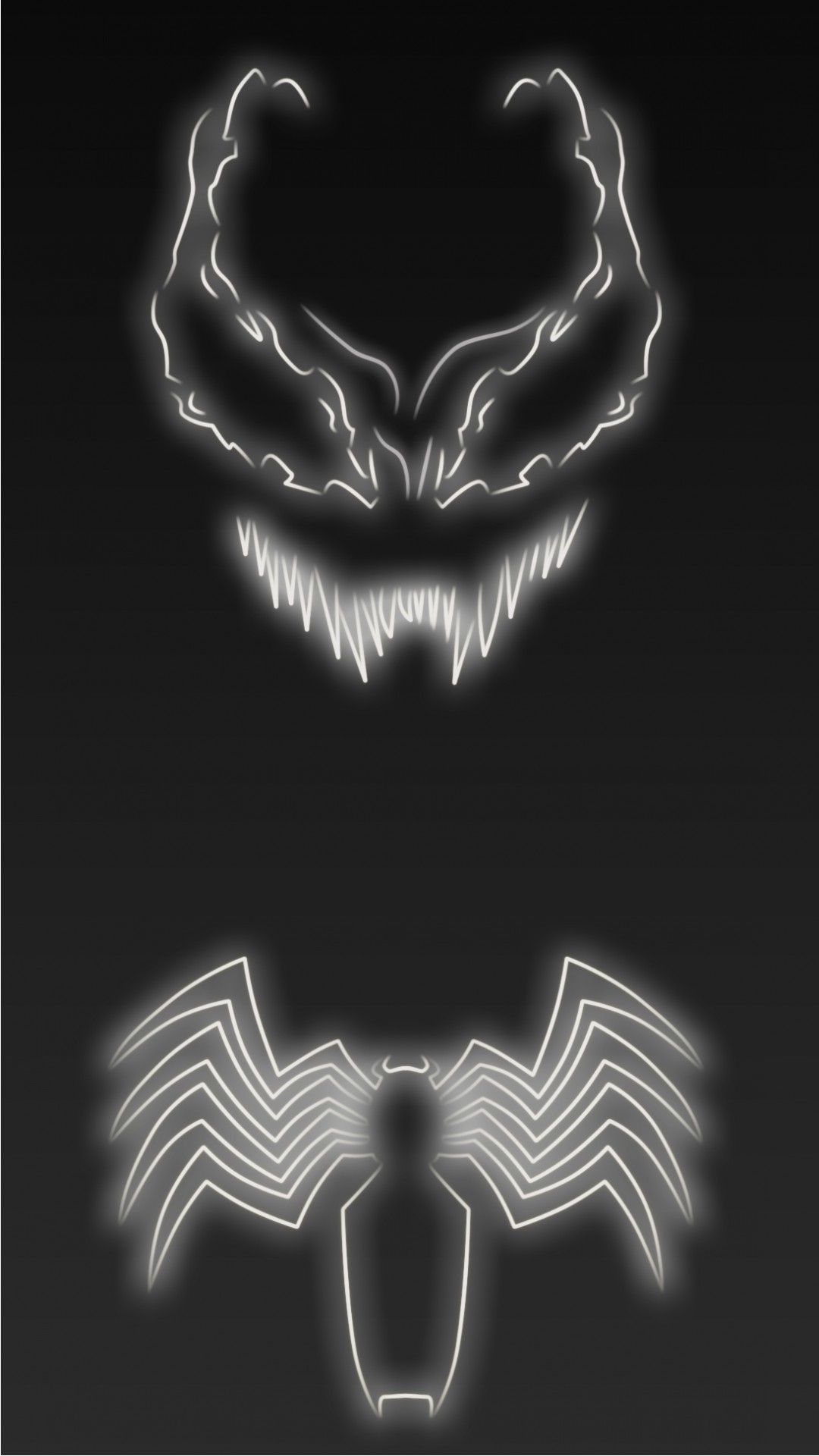Neon Light Venom X Wallpaper Disponible En