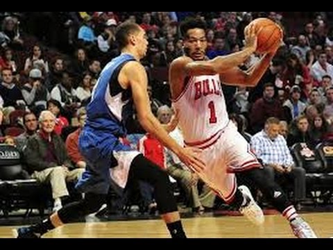 Derrick Rose With Amazing Crossover On Zach Lavine