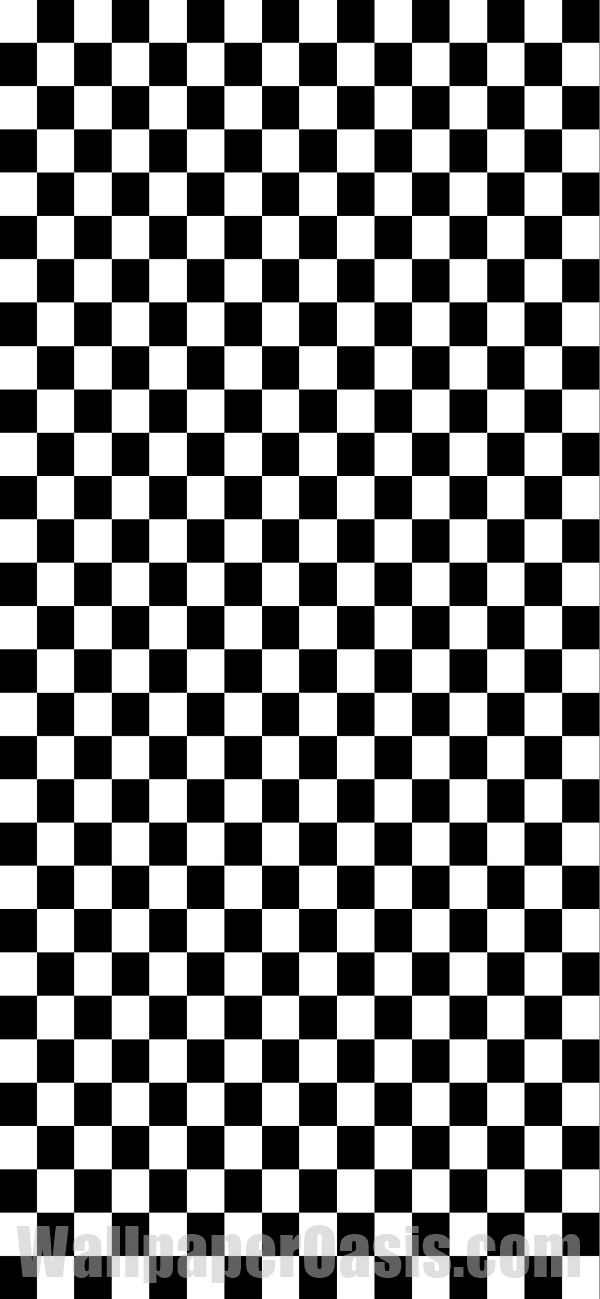Black And White Checkered iPhone Wallpaper