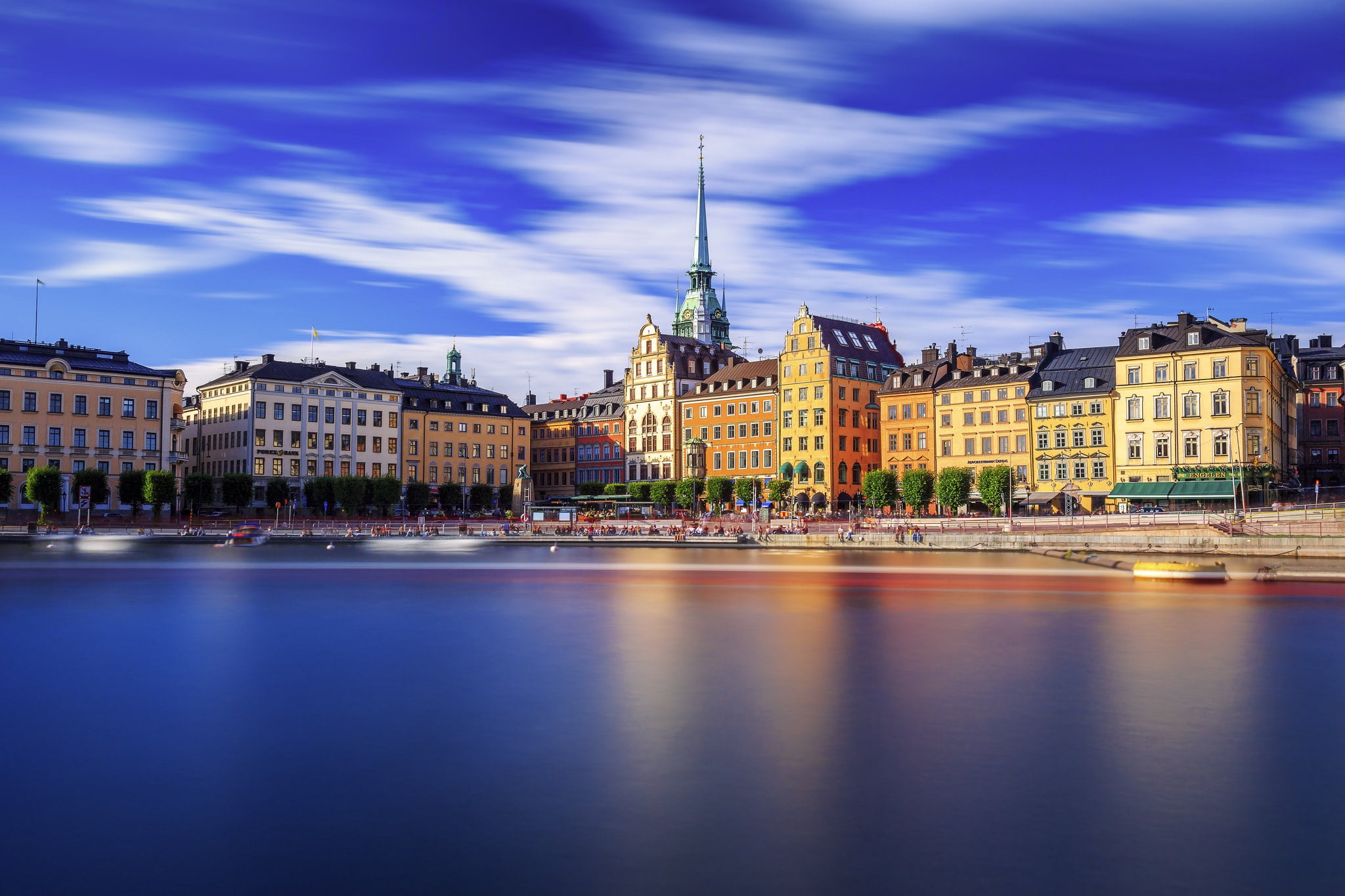 Gamla Stan 1080p Sweden Kornhamnstorg Stockholm HD Wallpaper