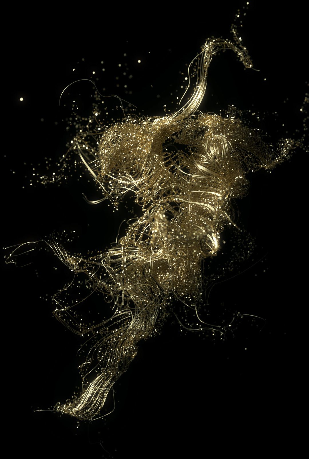 Black And Gold Background Aesthetic Contact Aesthetics On Messenger Wallpaper